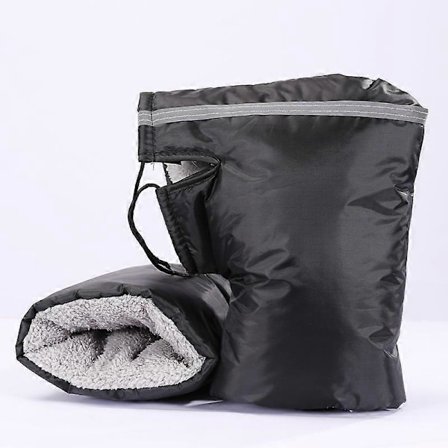 Moottoripyörän ohjaustangon käsineet Pyörän Muffit Tuulenpitävät Vedenpitävät Pyöräilykäsineet Talvi Lämmin Bik