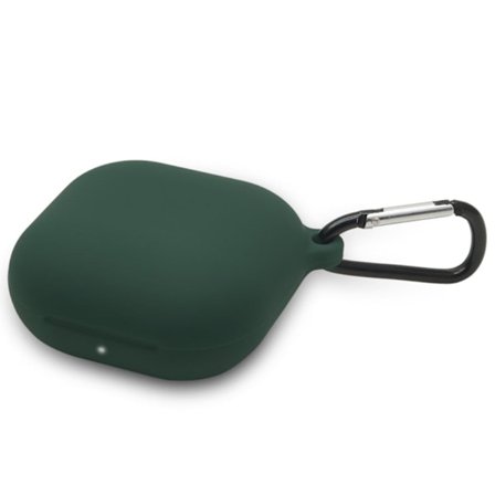 Beats Fit Pro enkelt silikonfodral med karbinhake - Svartaktig Grön