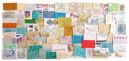 Sverige - 85 forskellige hæfter - Stemplet