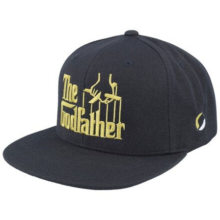 The Godfather - Black - snapback - Cap - Logo Black Snapback - Hatstore