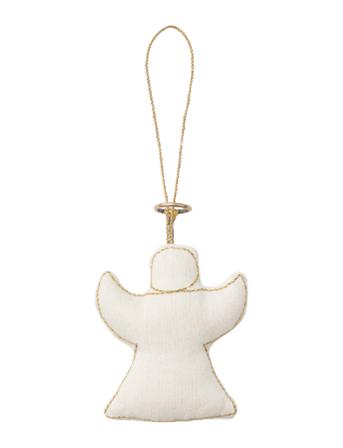 Cotton Ornaments Home Decoration Christmas Decoration Christmas Baubles & Tree Accessories Creme Humdakin