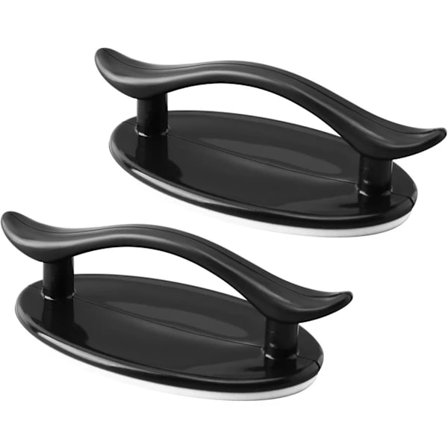 /EA/ 4-pak Selvklæbende Hurtigmonterede Skabs- og Skuffehåndtag - Selvklæbende Håndtag til Køkken, Vinduer, Skydedøre