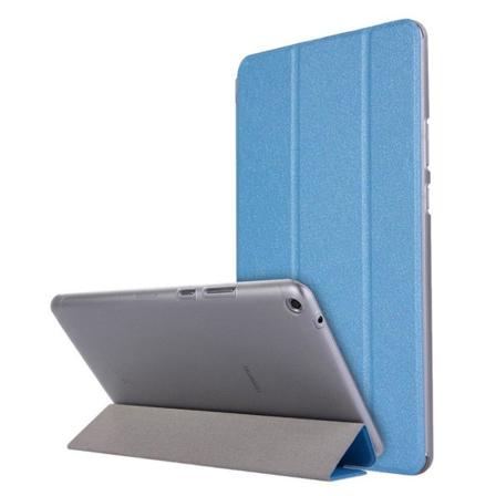 Huawei MediaPad T3 8.0 Læder etui med silke tekstur - Babyblå Blue