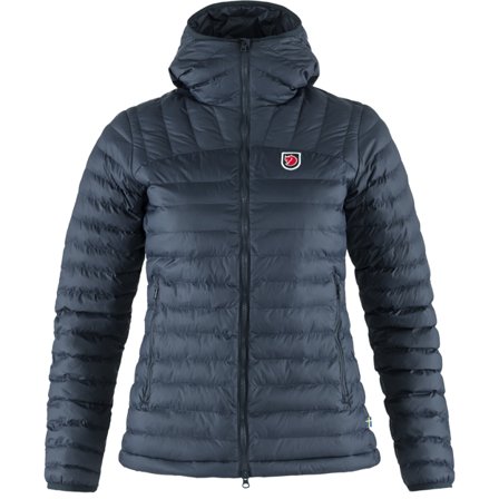 Fjällräven Women's Expedition Lätt Kapuzenpullover in Navy/Blau | Size: Small