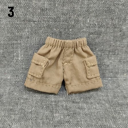 1/18 Miniatyr Klær Soldat Fritidsbukser 3 3