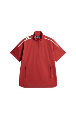 J.Lindeberg - Golf - Shay Rain Shirt - Red - Mann - XL
