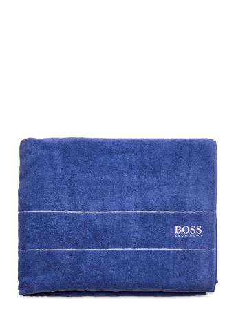 Plain Bath Sheet Home Textiles Bathroom Textiles Towels & Bath Towels Beach Towels Blå Boss Home