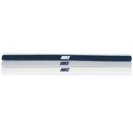 Nike - Blu headband Beanie - 3 Pack Elastic 2.0 Navy/Iron/Ivory Headbands @ Hatstore