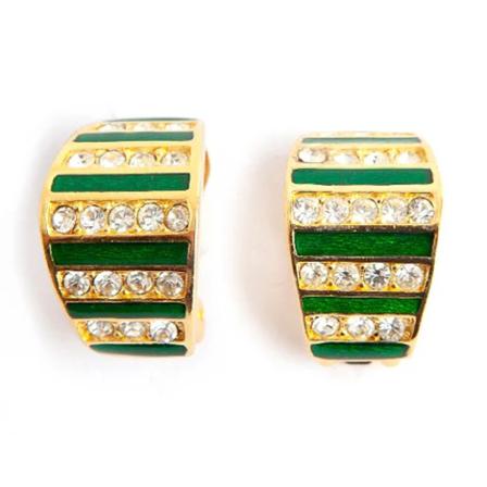 Dior Vintage, Pre-owned Fabric dior-jewelry Geel, Dames, Maat:ONE Size