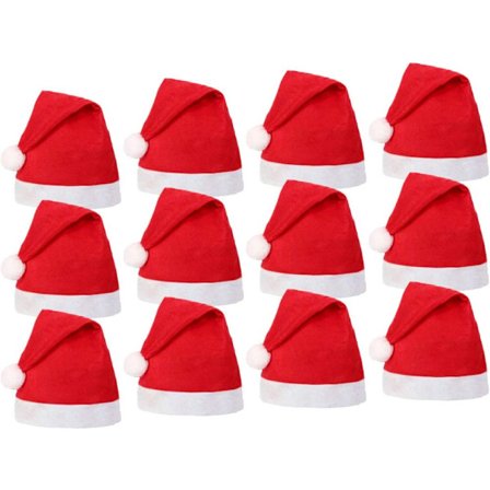 Joulupukin hattu festivaaliperhetapaamisiin, festivaaliperhetapaamisten juhlatarvikkeet hattu lomalippis huoneen koristeellinen joulupukin hattu, 