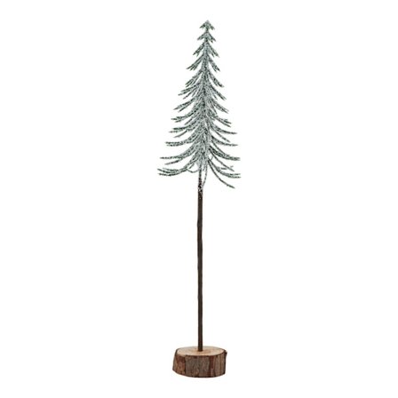 Hill Interiors Snöig Spindel Julgran 35cm Brun/Vit/Gr