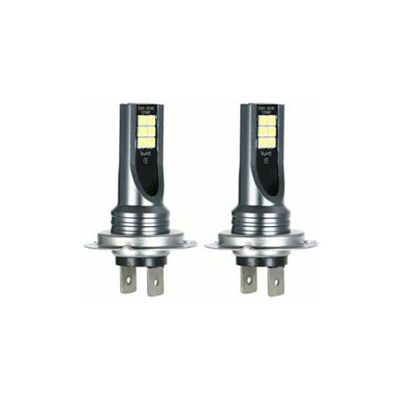 H7 Bil LED Sumuvalolamppu 200W Ajovalot 6000K Valkoinen HID Dekooderi Musta 2kpl