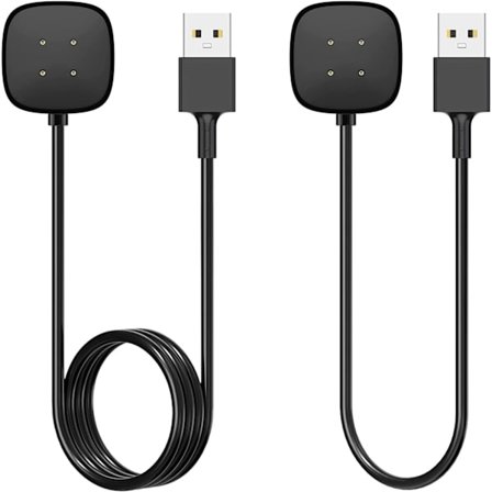 2st Laddningskabel med Fitbit Sense/Fitbit Versa 3(1m/3.3ft)
