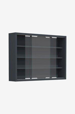 VCM - Vcm Vægvitrine Agisa M - Grå - Skabe - Fra Homeroom