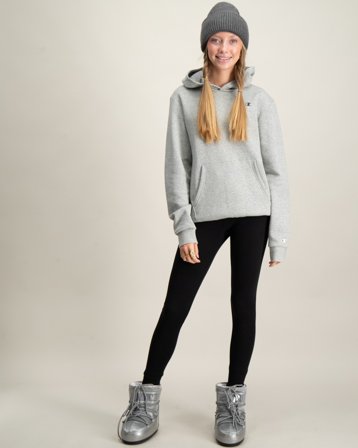 Champion Hooded Sweatshirt Grå Huvtröjor/Hoodies Tjej - Kids Brand Store
