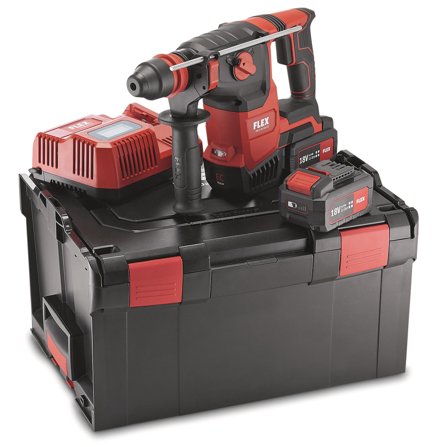 Flex CHE2-26 18.0-EC Set Yhdistelmävasara sis. akun ja laturin, Koneet