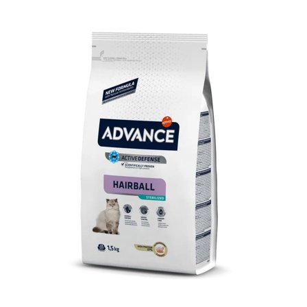 Advance Hairball Sterilized Cibo per Gatti Sterilizzati 1.5kg