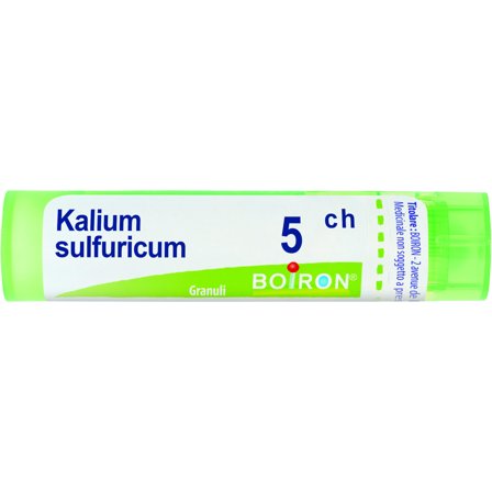 Boiron Kalium Sulfuricum 05Ch Tubo 80 Granuli 4g