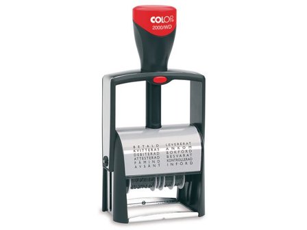 Colop Stämpel datum 2000/WD - Lyreco - Kontorsmaterial - Till skrivbordet - Stämplar