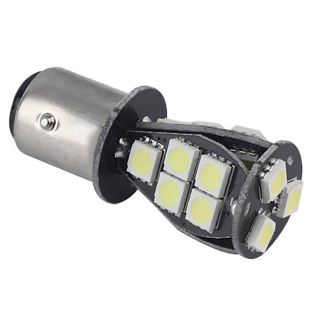 1157 Bay15d P21 2.5W 18SMD Canbus Fel-fri Broms Baklykta LED