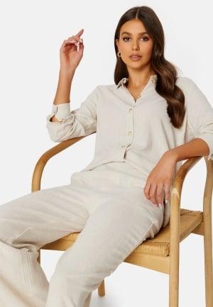 Object Collectors Item Objsanne L/S Shirt 40 Sandshell Casual Set Dam