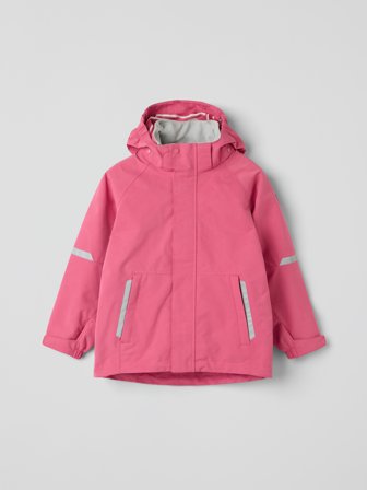 Wasserdichte Shelljacke STORMY - 86 - kinderbekleidung - pink - Polarn O. Pyret