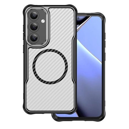 Cover med MagSafe til Samsung Galaxy S25 – Sort