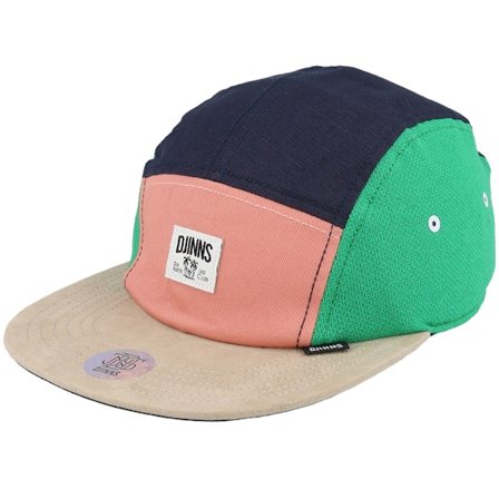 Djinns - Multi - 5panel - Cap - Fc Fab Mix-multi/Rose 5-Panel - Hatstore