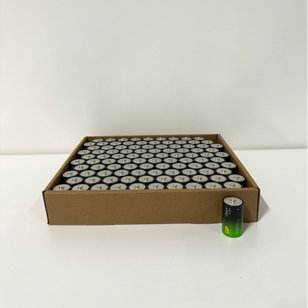 GP Batteries Ultra+ Batteri alkalisk, D/LR20, 100-pakning, Elfordeling & strømforsyning