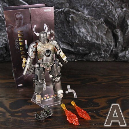 Zd Toys Marvel Iron Man Mk1 Mk2 Mk3 Mk4 Mk5 Mk6 Mk7 Mk42 Mk43 7" Film Actionfigur Iron-man Mark 1 2 3 4 5 6 7 42 43 Legends C