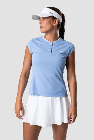 ICANIWILL - Training Pique Polo Sky Blue Wmn - Naiset - Treenivaatteet ICIW:ltä