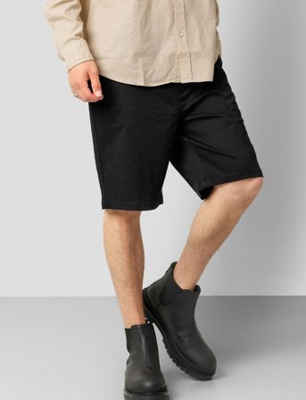 Clean Cut Copenhagen Milano Twill Shorts - Black - S