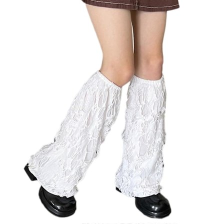 Dam Harajuku Gotiska Benvärmare Lolita Punk Trasiga Vida Ben Fotöverdrag