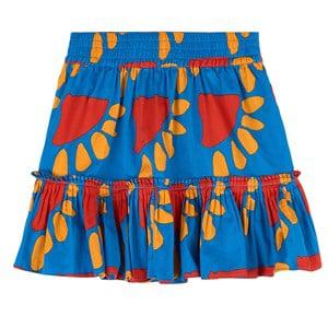 Stella McCartney Kids Blue Graphic Skirt - Skirts - 5 years - Blue - Mädchen