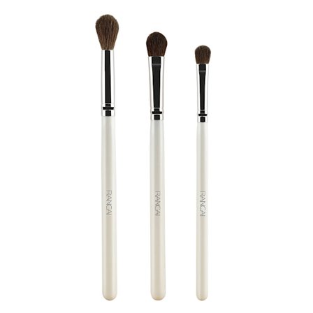 3Pcs Cosmetics Brushes Eye Shadow Blending Smudge Brush Soft Eye Liner Lying Silkworm Brush Women Makeup Tools High Quality