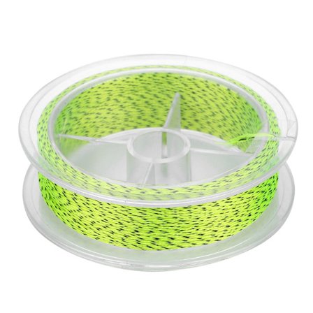 50m Nylon Stark Extreme Tapered Leader Flugfiskesene 20lb Gul Svart