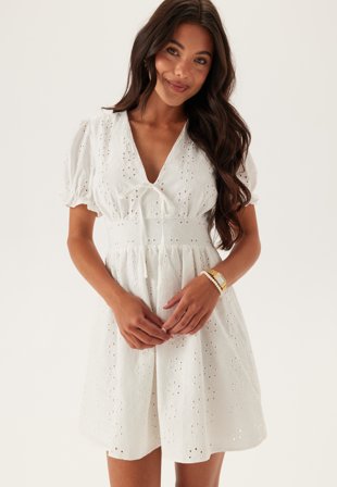 BUBBLEROOM Broderie Anglaise Dress Vaatteet