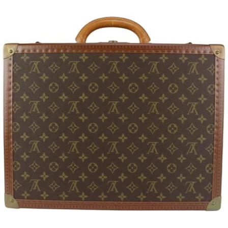 Louis Vuitton Vintage, Pre-owned Canvas louis-vuitton-bags Bruin, Dames, Maat:ONE Size