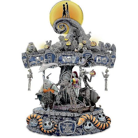 The Nightmare Before Christmas Gøgeur, The Nightmare Before Christmas Vægur Halloween Hjem. (1 stk, Flerfarvet)