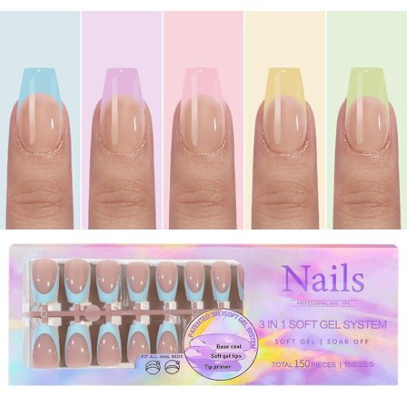 Almond Fake Nails Ranskalaiset tekokynnet 6 6