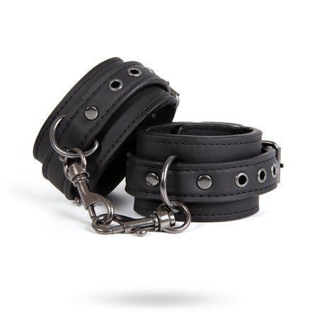 Please Be Kind!: Dark Desire - Sorte Håndmanchetter