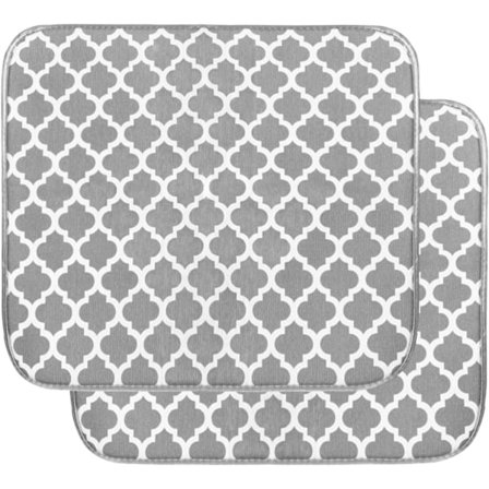 2 kpl (40 cm x 45 cm) Mikrokuitu Astianpesu Matto, Nopea Kuivuva