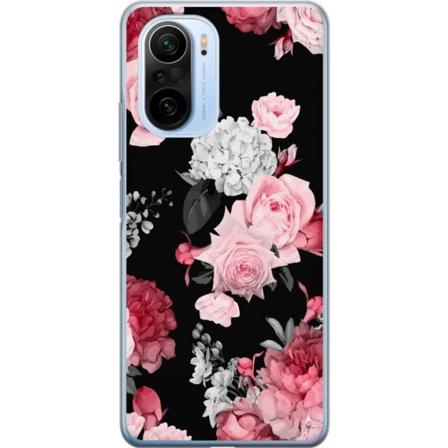 Xiaomi Mi 11i Läpinäkyvä kuori Kukat
