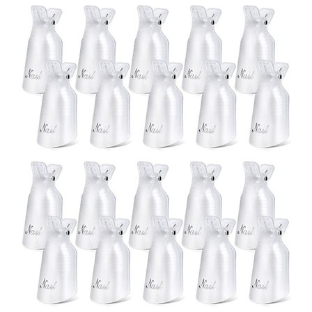Nail Polish Remover Clips Set, Nails Art Gel Cap Soak Off Clip Uv Manicure Acrylic Nails Wrap Tool