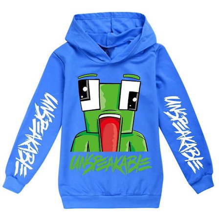 7-14 år Børne Unspeakable Print Hoodie Sweatshirt Toppe