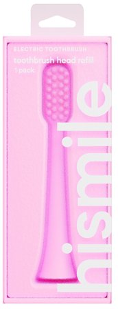 Hismile Toothbrush Head Refill - Pink 1 p Pink, Medicin & Pleje, Tandbørster, Børstehoveder