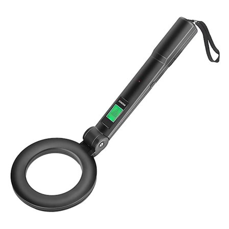DM3005A Professionell Metall-LCD-Detektor Handhållen Pinpointer Alarm Hög Känslighet Scanner Säkerhet