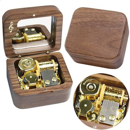 Howls Rörliga Slott - Merry Go Round of Life Vintage Musikask, ZQKLA