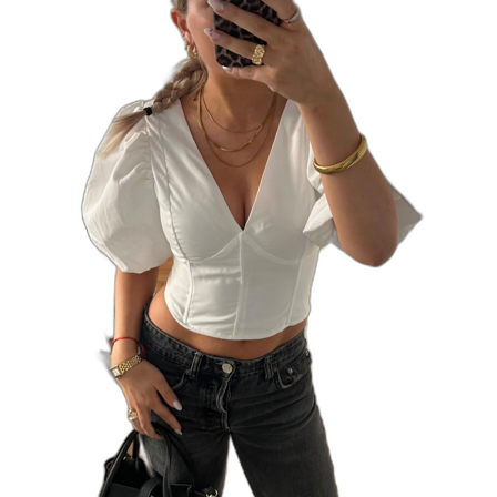 Vit blus