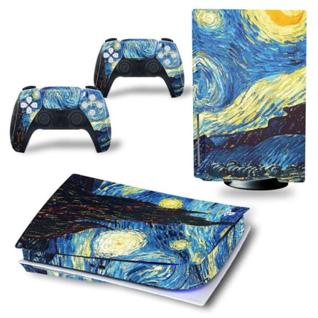 PS5 dekal Vinyl skin dekor PS5 Gul